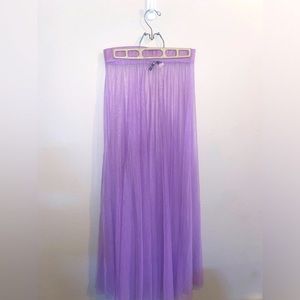 Dolls Kill/K Too Purple Trill Rave Skirt